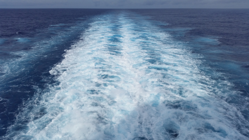 Aft view